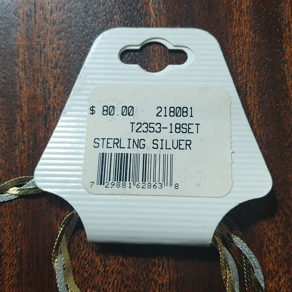 Designs by FMC Sterling Silver 18